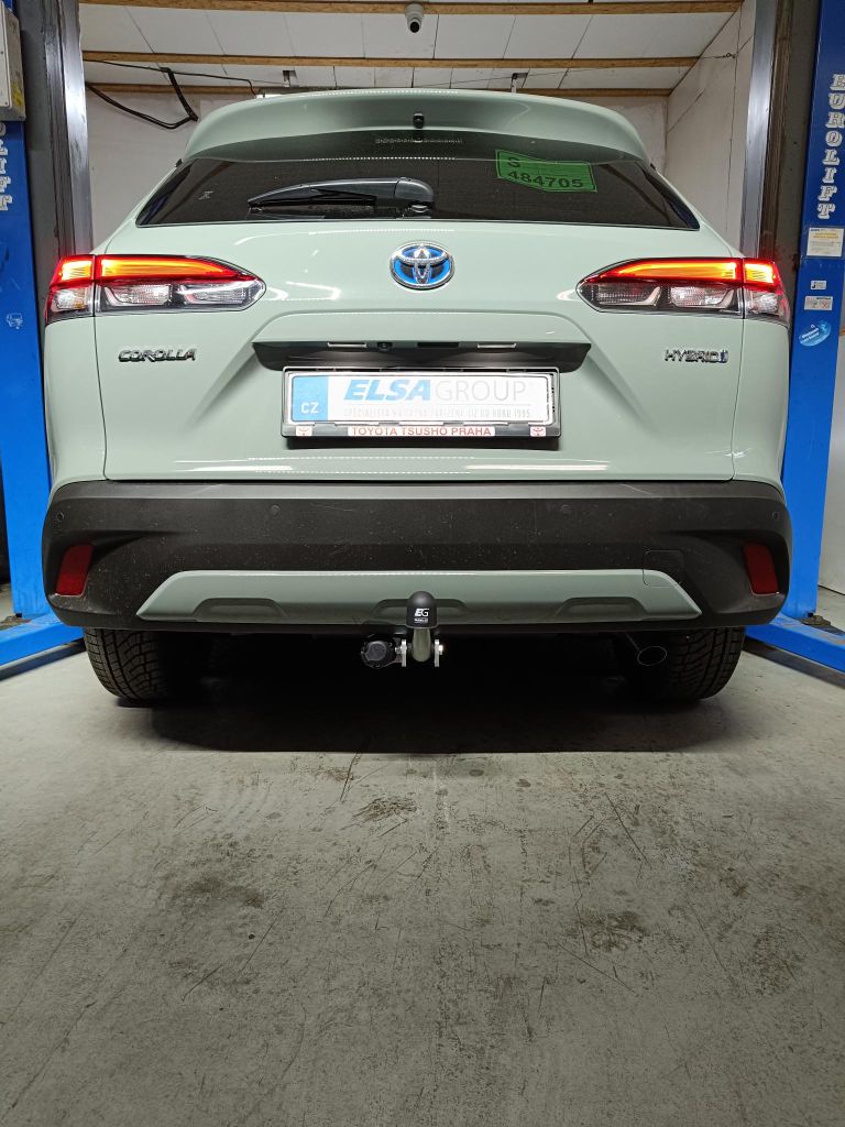 Ťažné zariadenie Toyota Corolla Cross 2022-, pevné, Galia