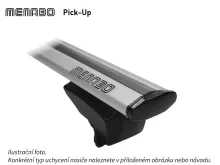 Strešný nosič Audi Q5 11/08-05/16 SUV, Typ 8RB, Menabo Pick-Up (5)