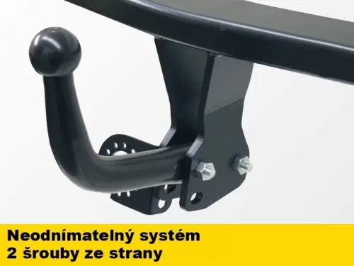 Ťažné zariadenie Škoda CitiGo 2011- , pevné 2 sk., Bosstow