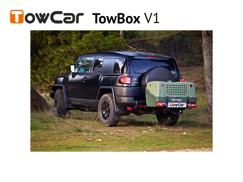 TowCar TowBox V1 pro psy na ťažné zariadenie