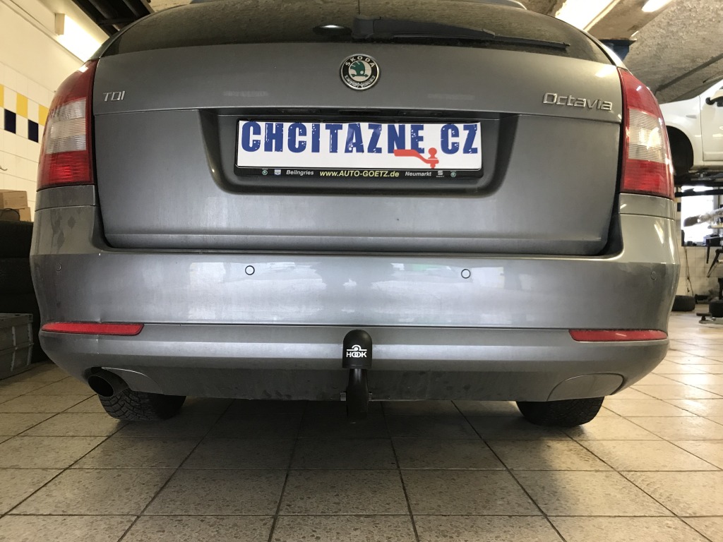 Ťažné zariadenie Škoda Octavia sedan+kombi 2005-2013 (II), pevné, HOOK