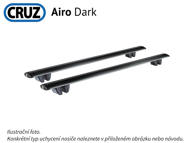 Střešní nosič Mitsubishi Pajero Sport 5dv.08-16, CRUZ Airo R Dark