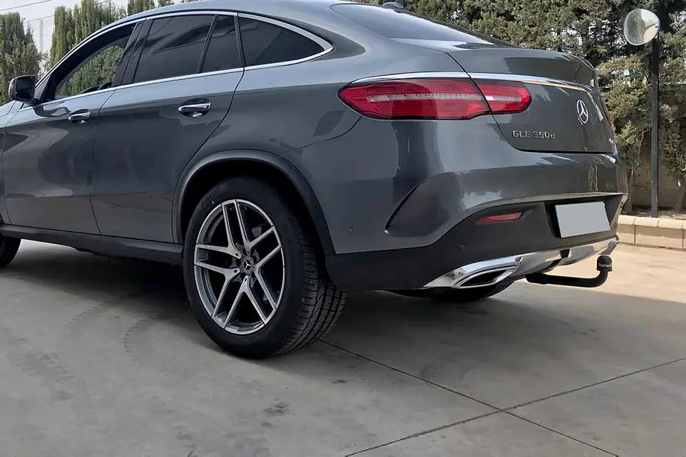 Ťažné zariadenie Mercedes Benz GLE Coupé 2015-2019 (C292), vertikálny, Aragon