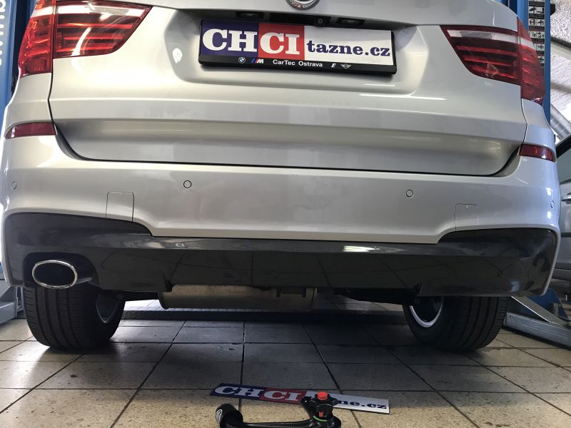 Ťažné zariadenie BMW X3 2014/03-2017/10 (F25) , vertikální, Westfalia