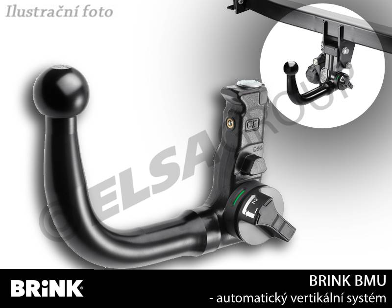 Ťažné zariadenie Mercedes Benz EQA 2021- (H243) , vertikálny, BRINK