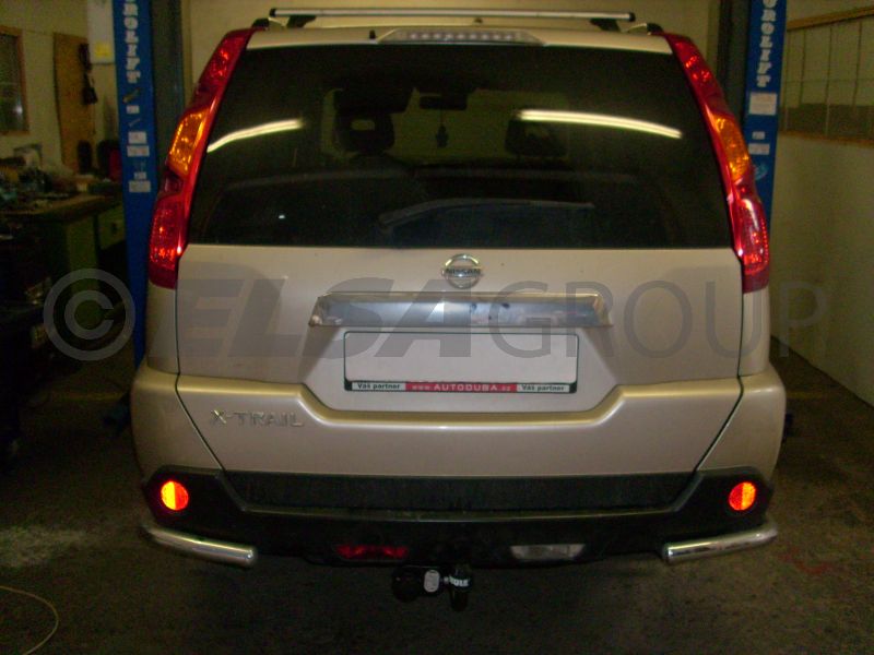 Ťažné zariadenie Nissan X-Trail 2007-2014 (T31) , pevný čep 2 šrouby, BRINK