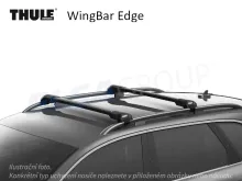 Strešný nosič Fiat Doblo 01- WingBar Edge, Thule Strešný nosič Fiat Doblo 01- WingBar Edge, Thule