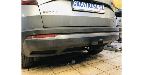 Ťažné zariadenie Škoda Karoq 2017- , pevné, AUTO-HAK