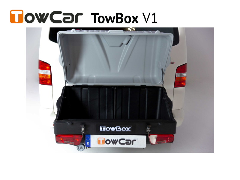 TowCar TowBox V1 pro psy na ťažné zariadenie