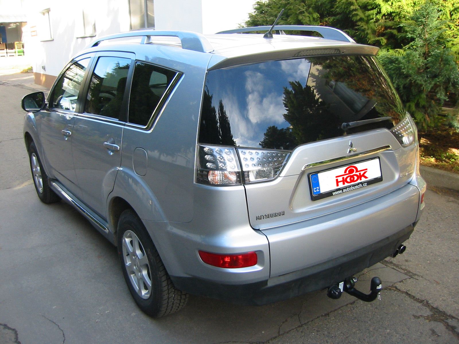 Ťažné zariadenie Mitsubishi Outlander 2012- , vertikální, HOOK