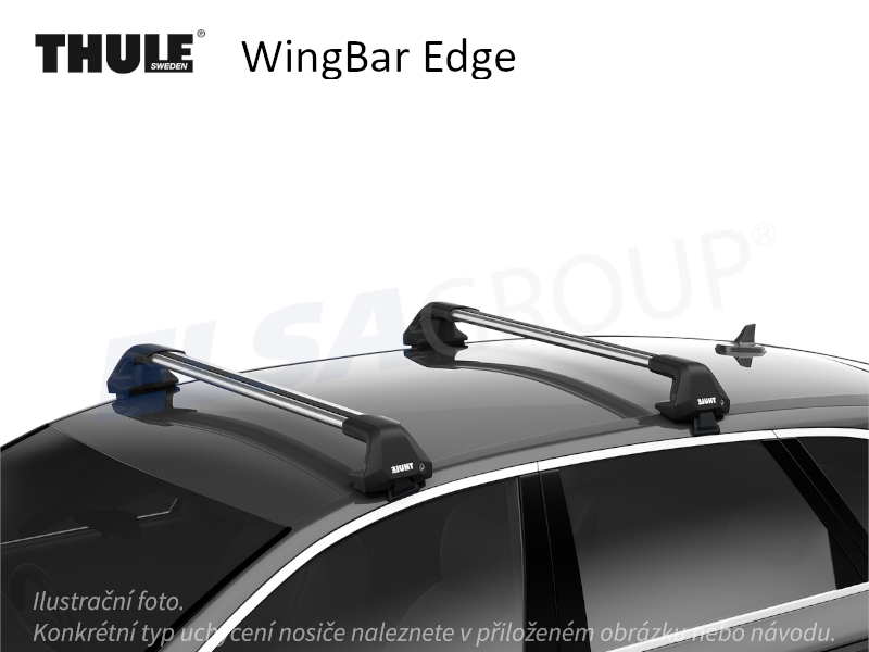 Strešný nosič Citroen C5 X 21- WingBar Edge, Thule