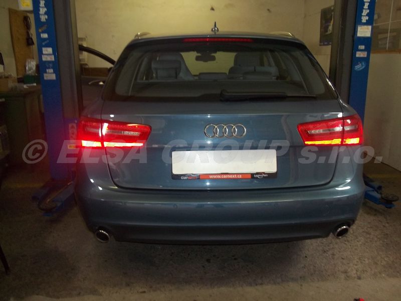 Ťažné zariadenie Audi A6 Avant (kombi) 2011- (2WD/4WD), odnímatelný vertikal, Westfalia