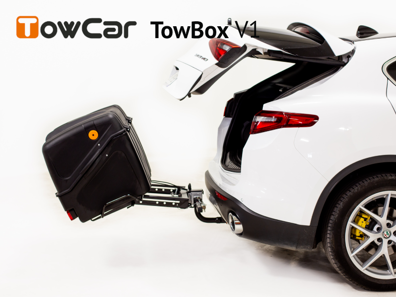 TowCar TowBox V1 na ťažné zariadenie