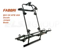 Nosič kol Bici OK MTB Van Black - Ducato/Jumper/Boxer na 2 kola, na zadní dveře Nosič kol Bici OK MTB Van Black - Ducato/Jumper/Boxer na 2 kola, na zadní dveře