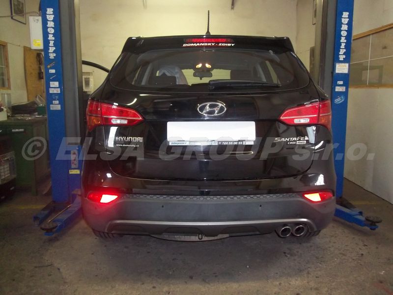 Ťažné zariadenie Hyundai Santa Fe 2012- (DM) , odnímatelný vertikal, Westfalia