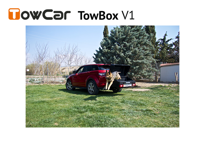 TowCar TowBox V1 pro psy na ťažné zariadenie