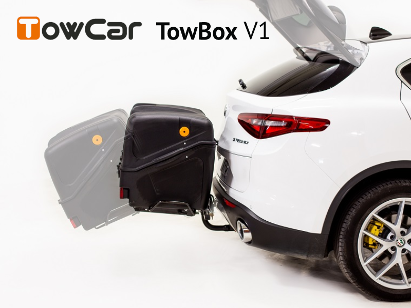 TowCar TowBox V1 pro psy na ťažné zariadenie