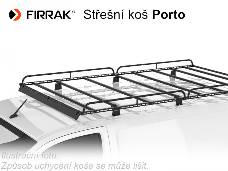 Střešní koš Volkswagen Caddy 11-20, FIRRAK