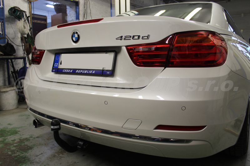 Ťažné zariadenie BMW 3-serie sedan 2012- (F30), odnímatelný BMA, BRINK