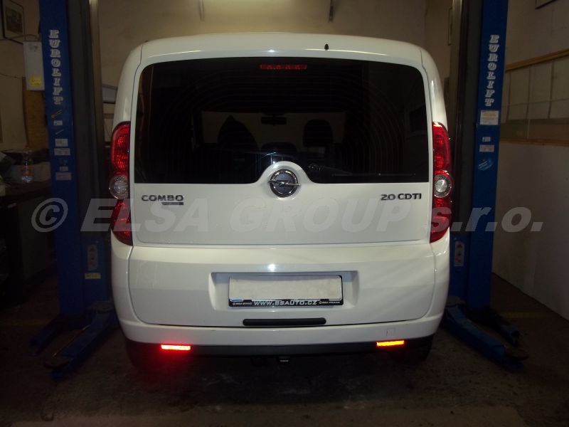 Ťažné zariadenie Fiat Doblo II / Cargo 2010-2018, odnímatelný BMA, BRINK