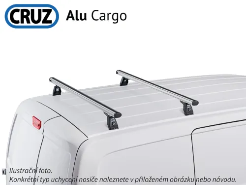 Střešní nosič Fiat Doblo (III) 22-, CRUZ ALU Cargo
