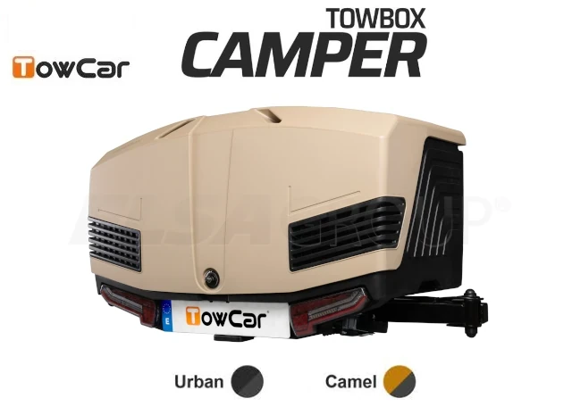 TowCar TowBox Camper V3 Long, uzavrený, na ťažné zariadenie