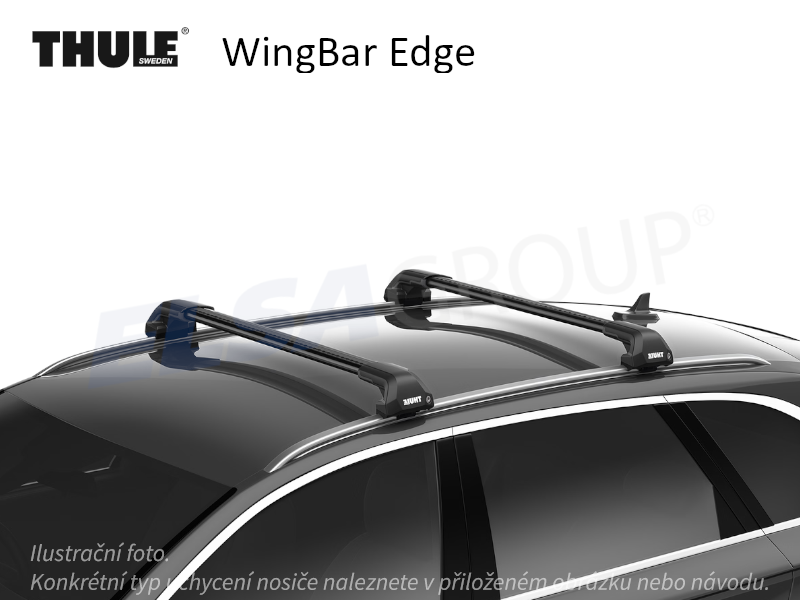 Strešný nosič Audi Q5 08-16 WingBar Edge, Thule