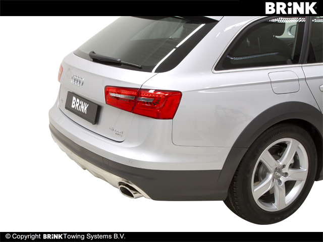 Ťažné zariadenie Audi A6 Avant (kombi) 2011- (2WD/4WD), automat sklopný, BRINK