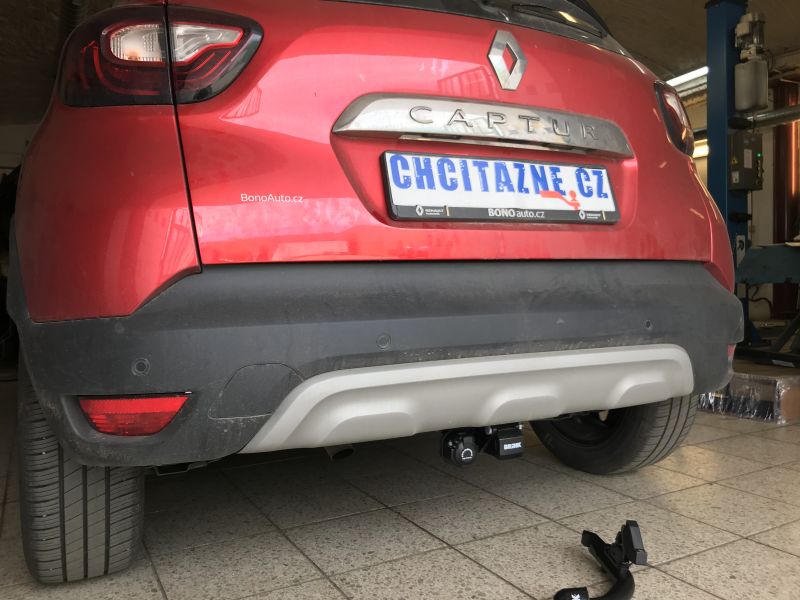 Ťažné zariadenie Renault Captur 2013- , odnímatelný BMC, BRINK