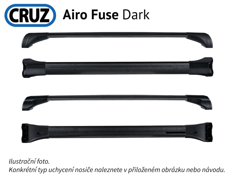 Strešný nosič Audi Q4 e-tron 5dv.21-, CRUZ Airo Fuse Dark