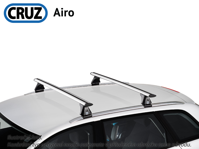 Strešný nosič BMW X5 Individual 07-13 (integrované podélníky), CRUZ Airo FIX