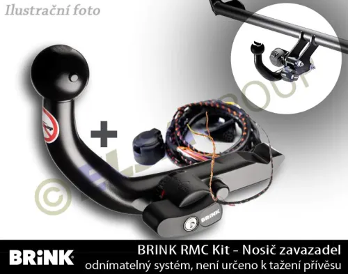 Zařízení pro nosiče kol Hyundai Kona 17-19, vč.13pin EP KIT
