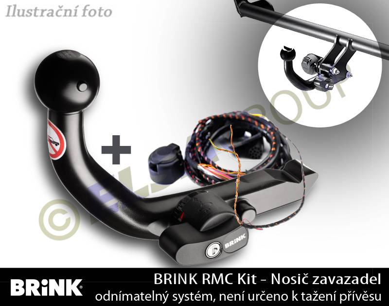 Ťažné zariadenie Citroen C1 2005-2014 , , BRINK