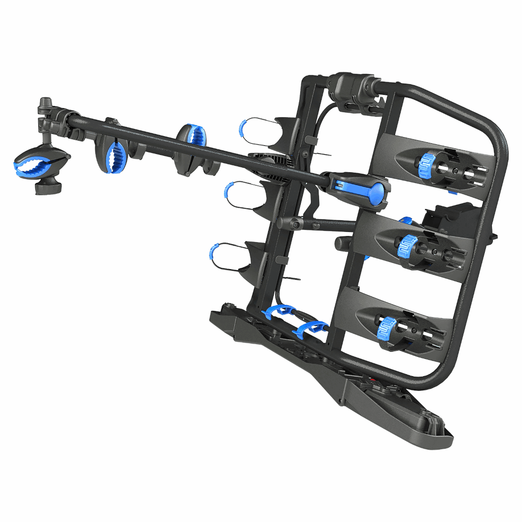 Nosič bicyklov Atlas 3 Premium Blue - 3 kola, na ťažné zariadenie