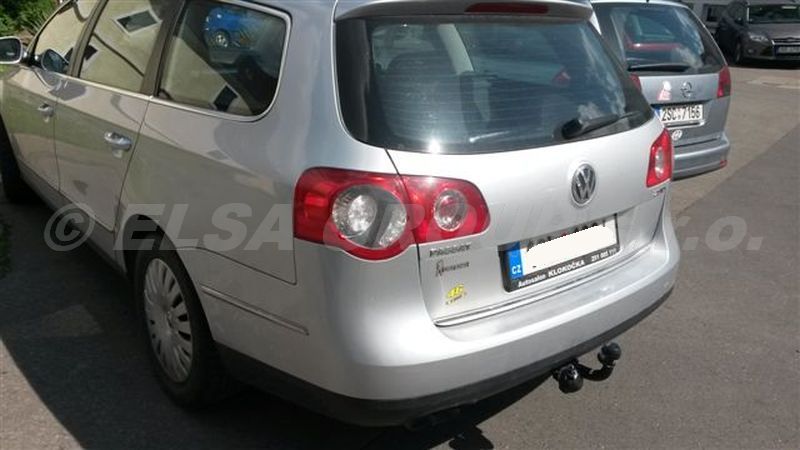 Ťažné zariadenie Volkswagen Passat Variant (kombi) 2005-2010 (B6), pevný čep 2 šrouby, BRINK