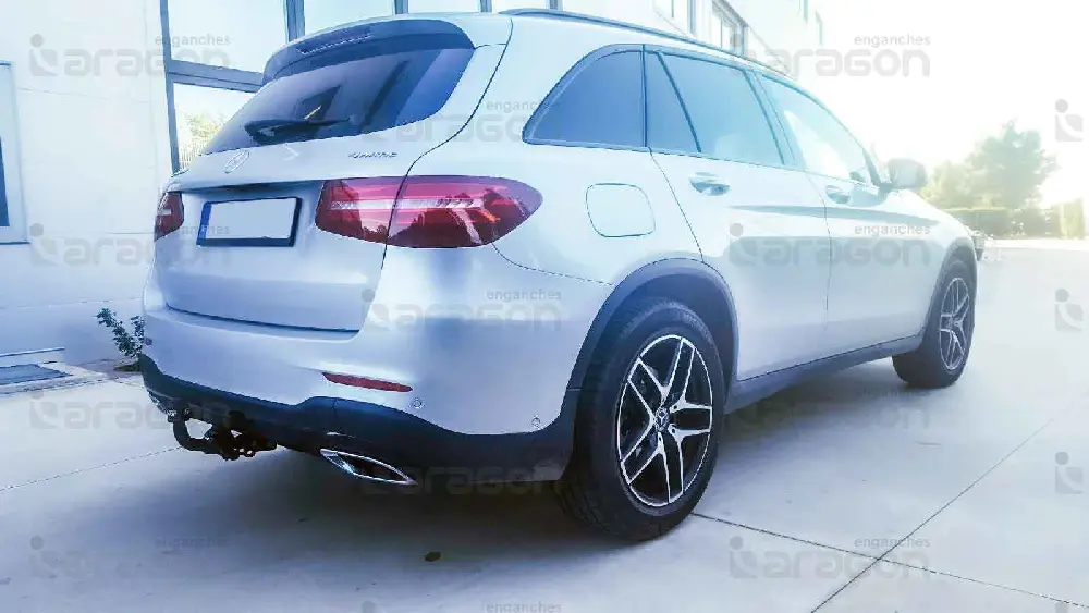Ťažné zariadenie Mercedes Benz GLC SUV 2019/08-2022 (X253 FL), bajonet, Aragon