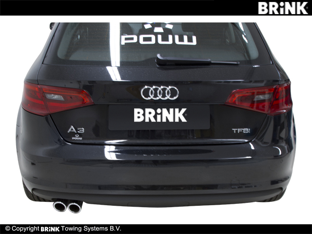 Ťažné zariadenie Audi A3 Sportback 2013- (8VA), odnímatelný BMA, BRINK