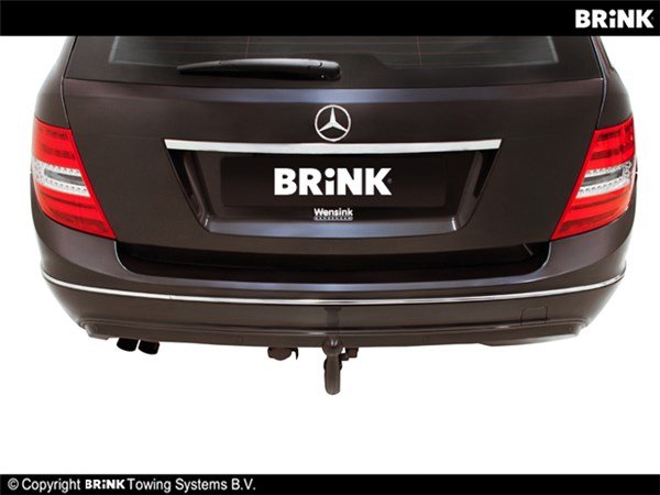 Ťažné zariadenie Mercedes Benz C sedan 2007-2014 (W204), vertikálny, BRINK