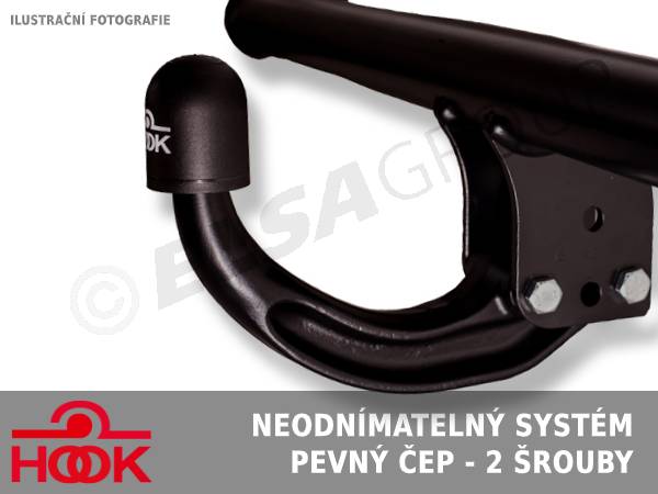 Ťažné zariadenie BMW X3 2010-2014/02 (F25) , pevné, HOOK