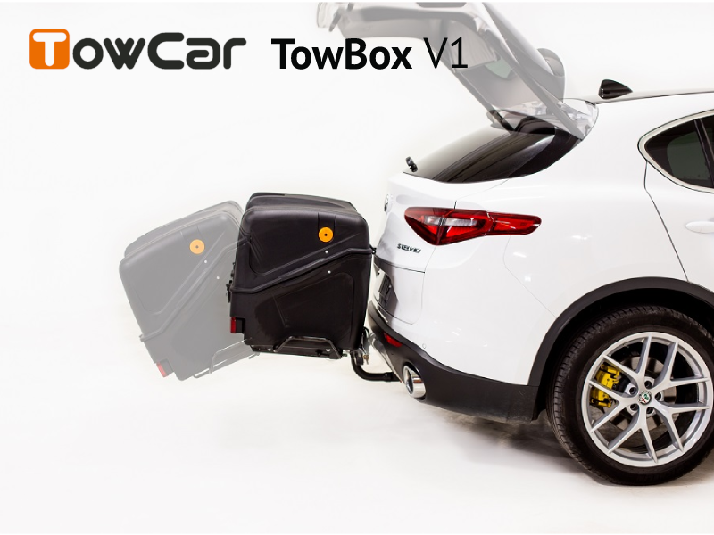 TowCar TowBox V1 na ťažné zariadenie