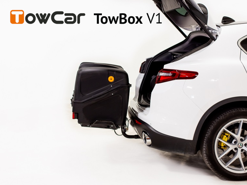 TowCar TowBox V1 pro psy na ťažné zariadenie