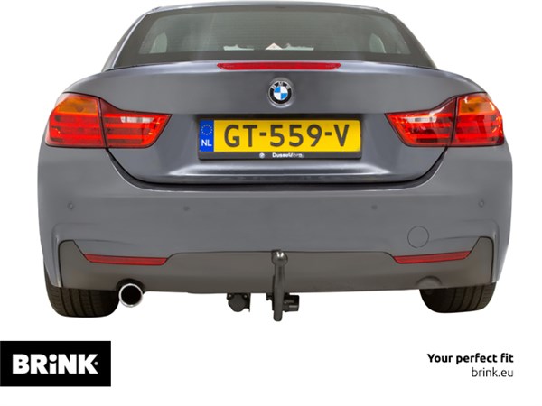 Ťažné zariadenie BMW 3-serie sedan 2014/03- (F30), odnímatelný BMA, BRINK