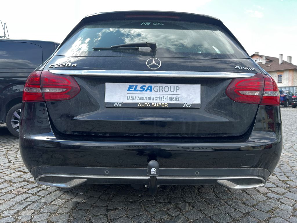 Ťažné zariadenie Mercedes Benz C kombi 2014- (S205), pevný čep 2 šrouby, Westfalia