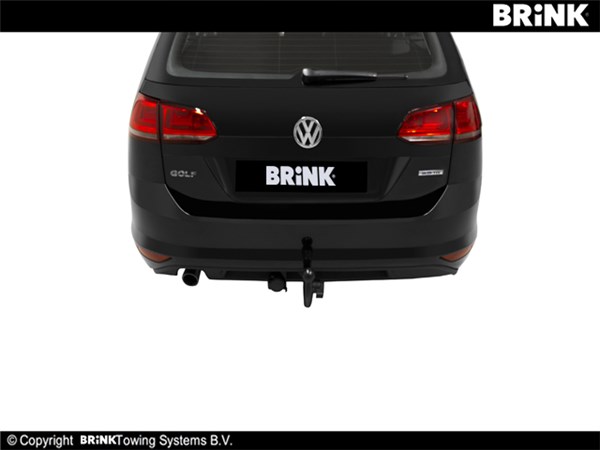 Ťažné zariadenie Volkswagen Golf Variant (kombi) 2014- (VII), odnímatelný BMA, BRINK