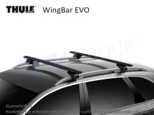 Strešný nosič VW Passat B6/B7 05-14 WingBar EVO, Thule Strešný nosič VW Passat B6/B7 05-14 WingBar EVO, Thule