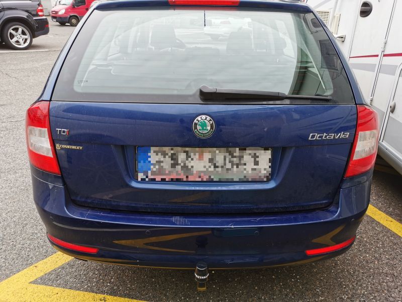 Ťažné zariadenie Škoda Octavia kombi 2005-2013 (II), odnímatelný vertikal, Westfalia