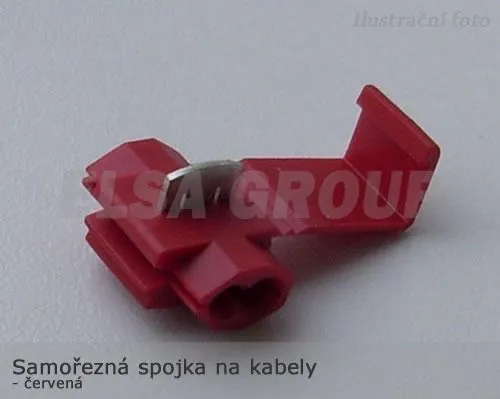ND Samorezné spojka na káble červená ITC