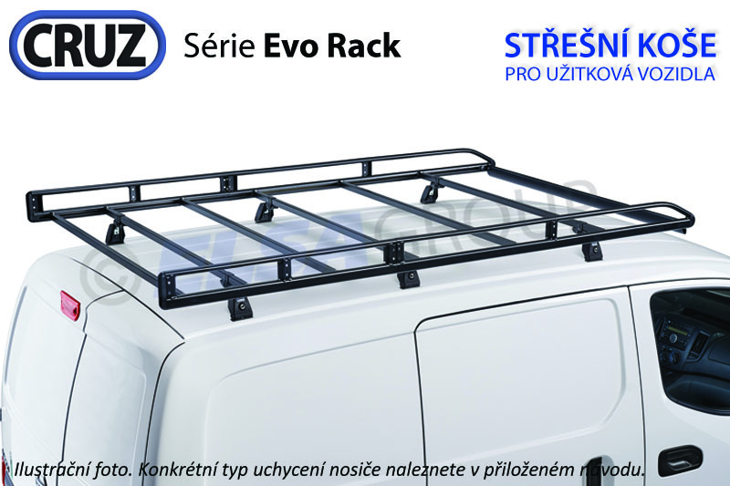 Strešný kôš Hyundai H350 15-, Cruz Evo Rack Pro