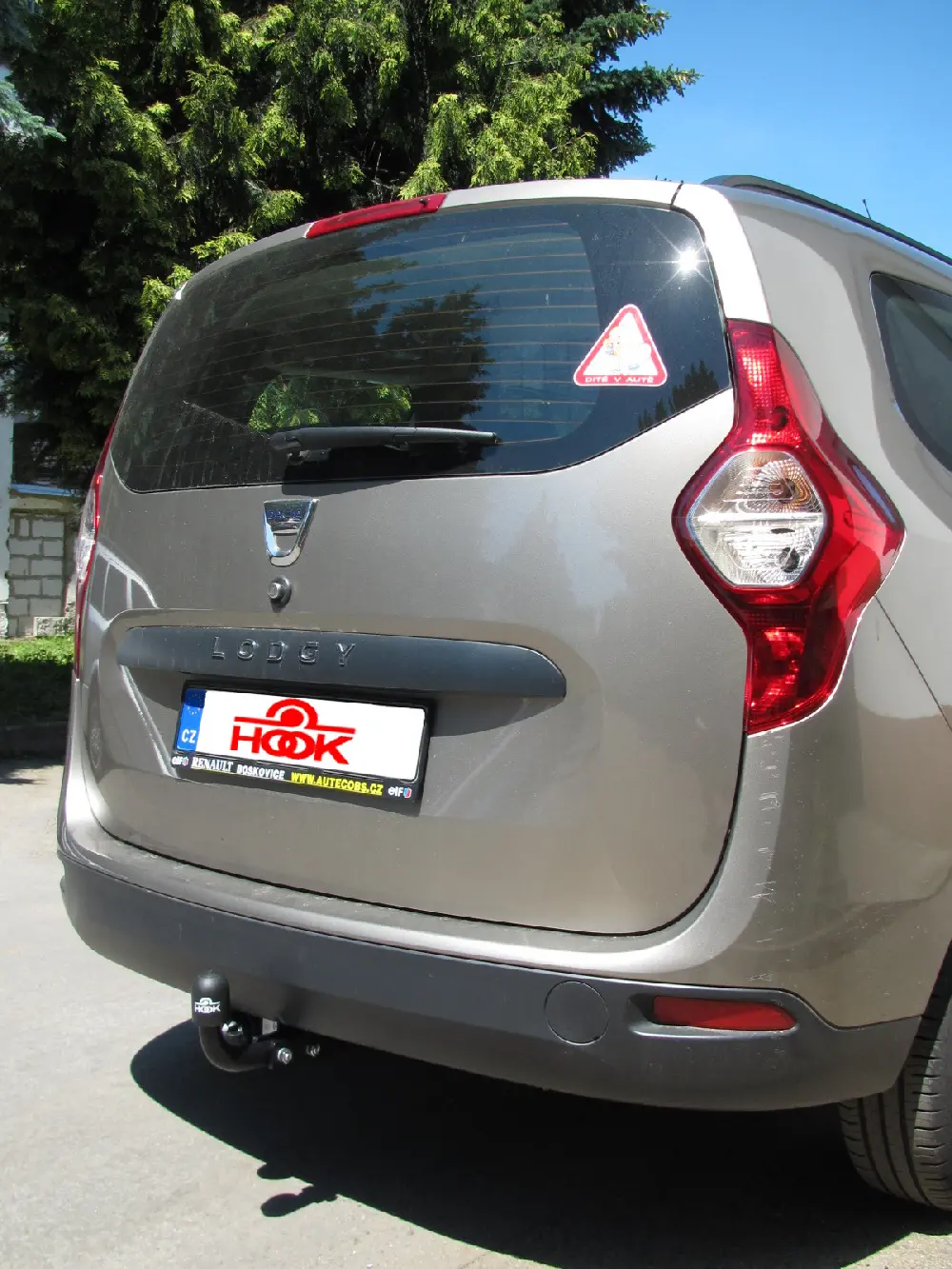 Ťažné zariadenie Dacia Lodgy 2012- , pevné, HOOK