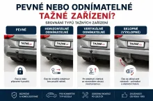 Pevné nebo odnímatelné tažné zařízení